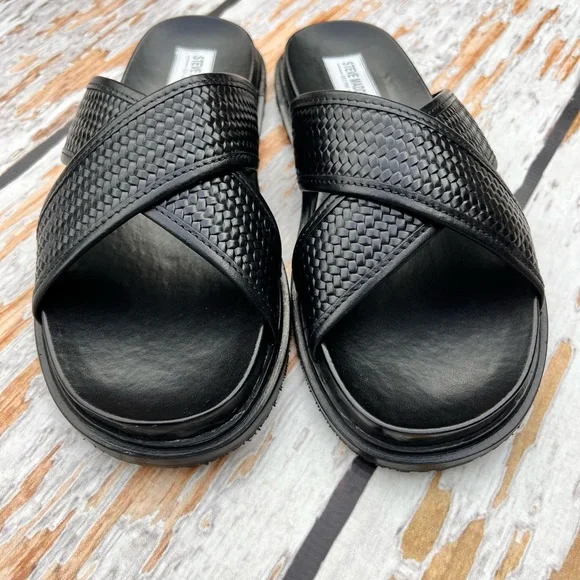 Brand New Steve Maddens!!! FROSTING Black Velvet Men main image 4